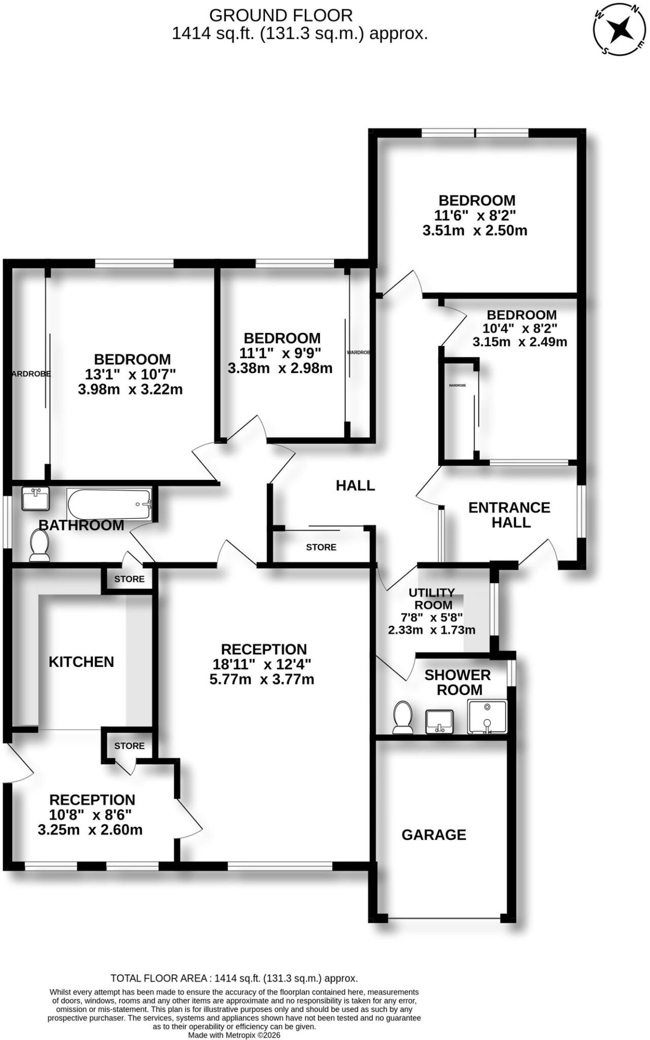 Sandiway, Bromborough, Wirral, CH63 0HX floorplan