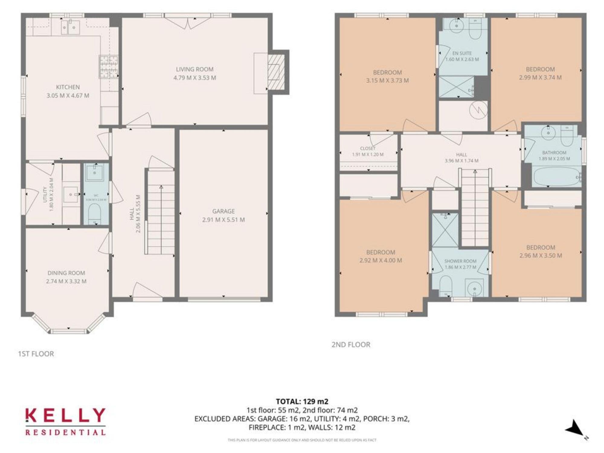 Parkholm Quadrant, Glasgow, G53 floorplan