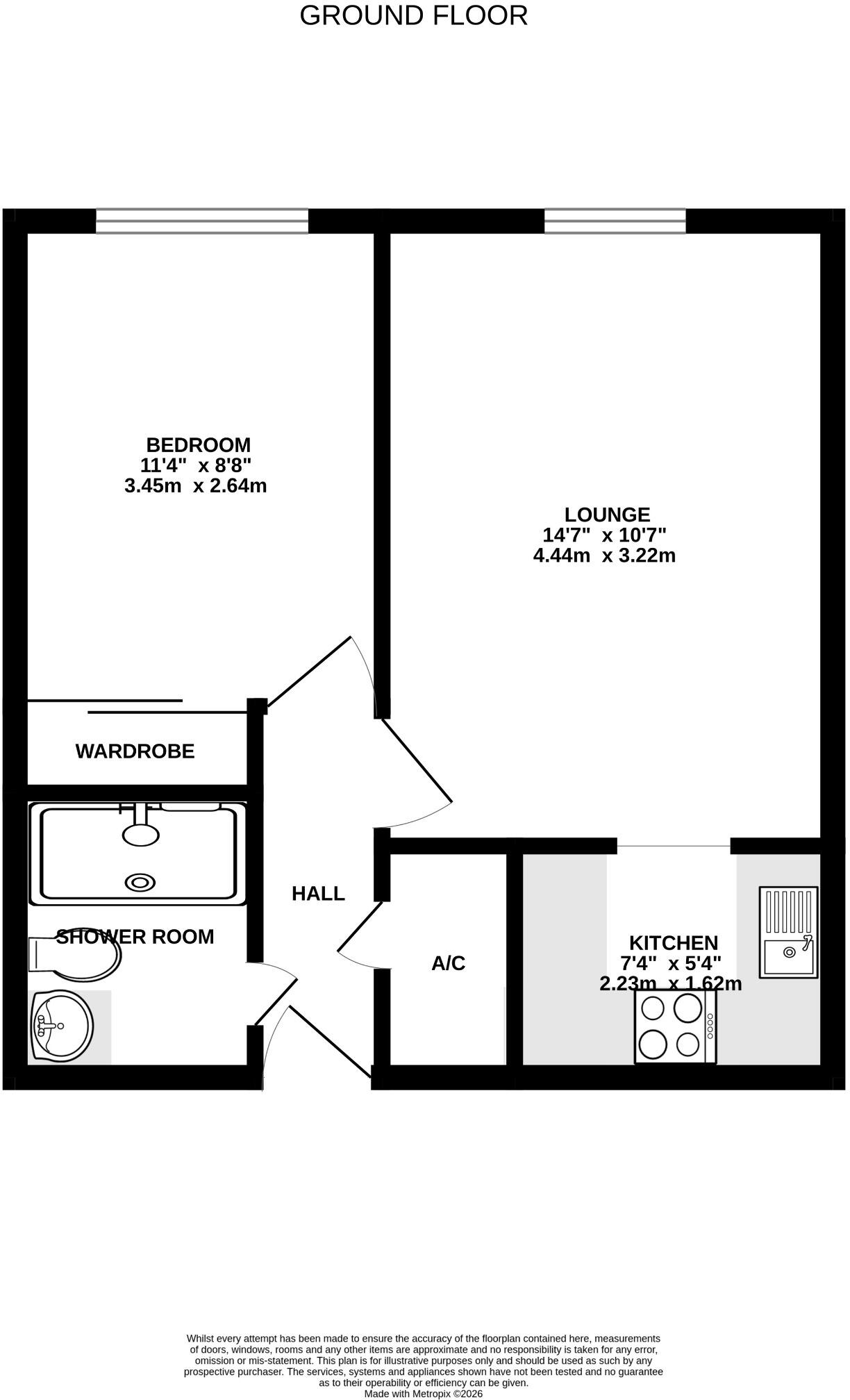 Homeborough House, Brinton Lane, Hythe floorplan