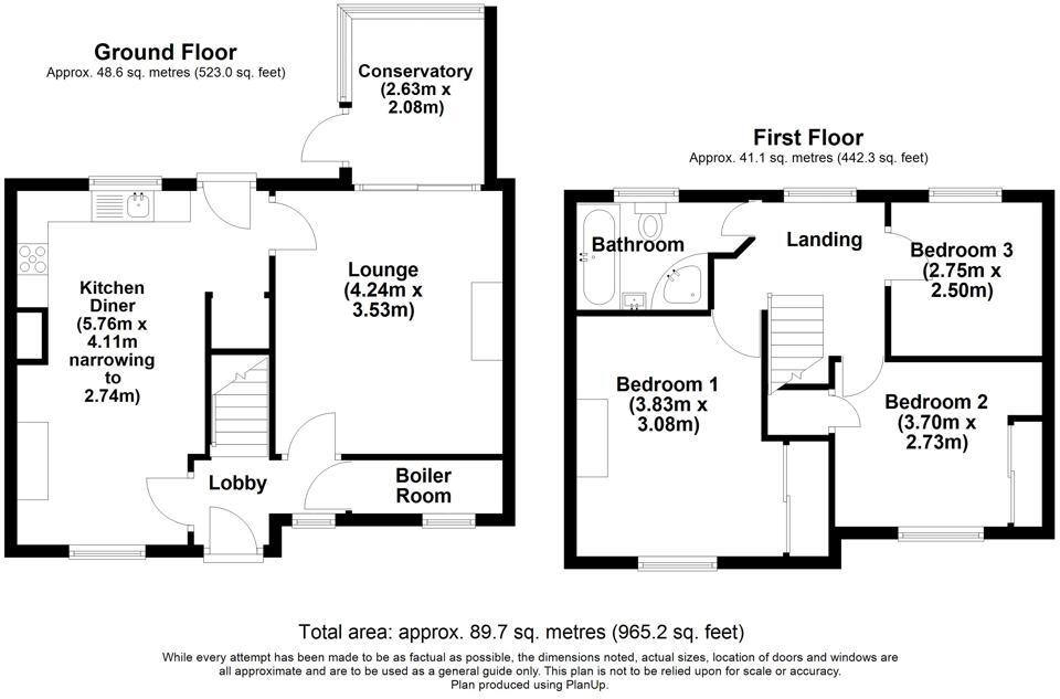 Ruskin Avenue, Lincoln, Lincolnshire, LN2 4DD floorplan