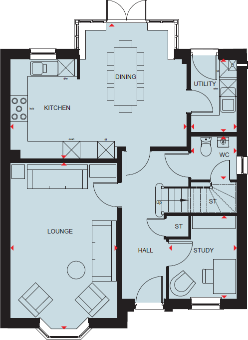 Winnycroft Lane,
Matson,
Gloucester,
GL46EJ floorplan