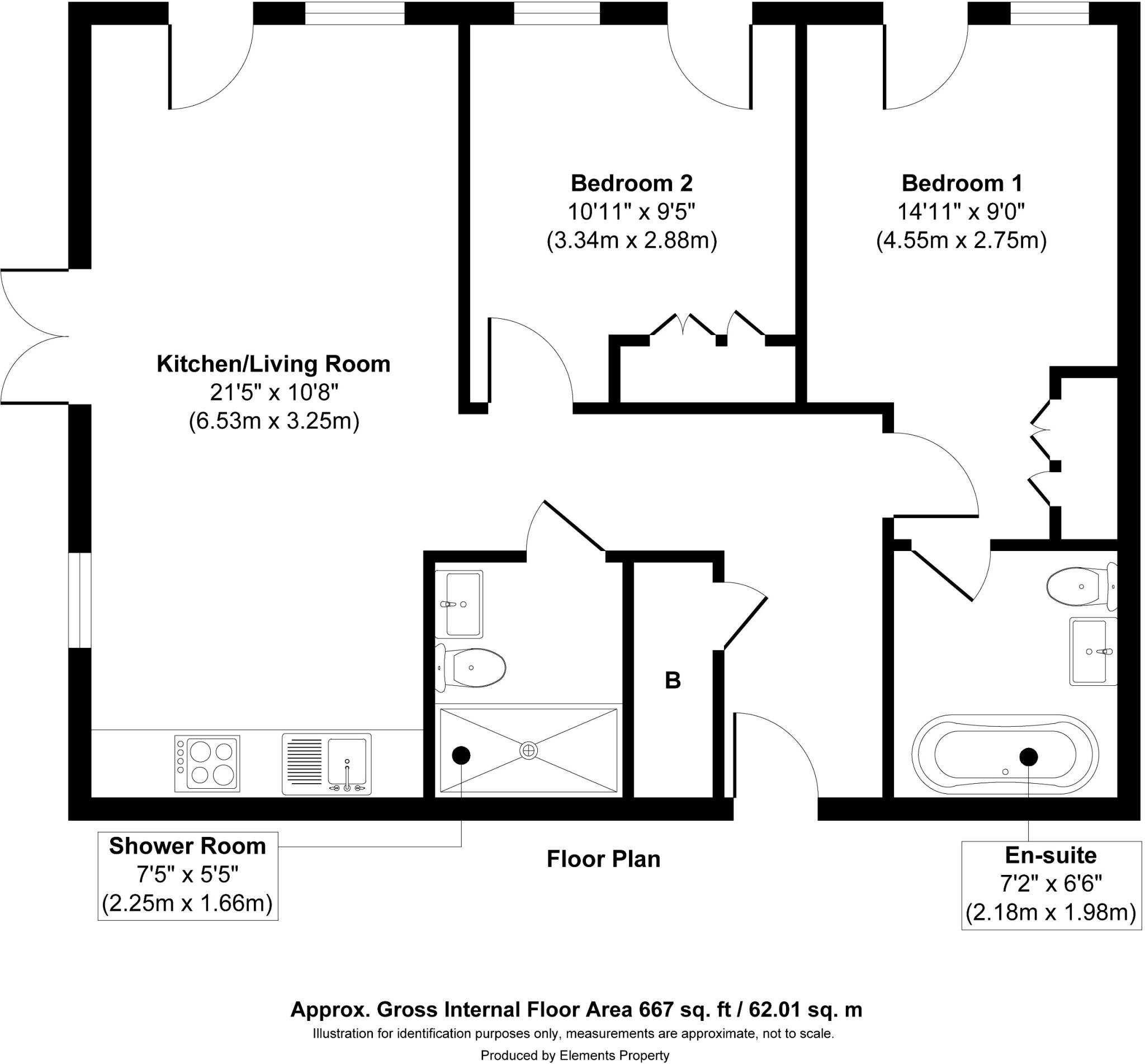 Springwell Gardens, Whitehall Road, Leeds, LS12 floorplan