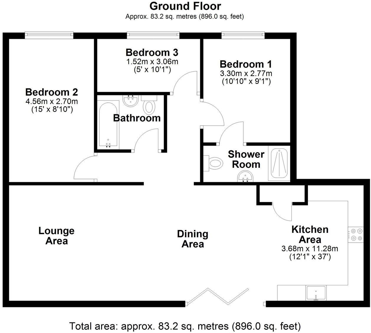Pringle Way, Little Stukeley, Huntingdon, PE28 4BH floorplan