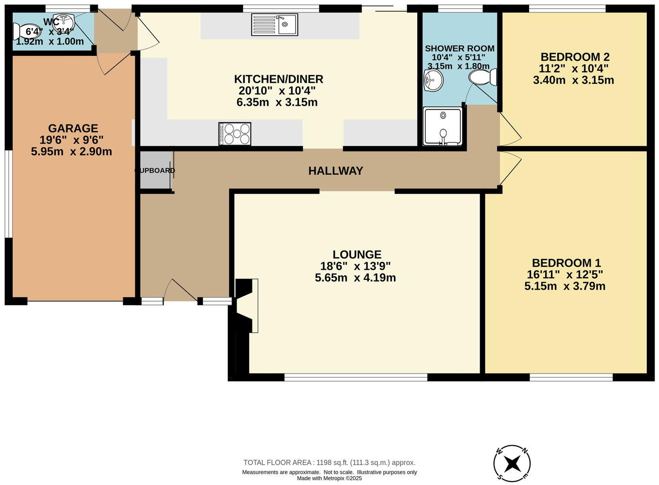 Furzehatt Way, Plymstock, Plymouth. floorplan