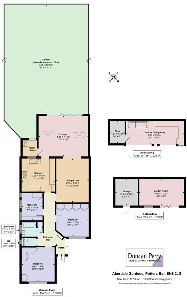 Aberdale Gardens, Potters Bar floorplan