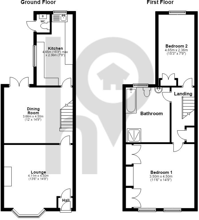St. Katherine Road, Halfway floorplan