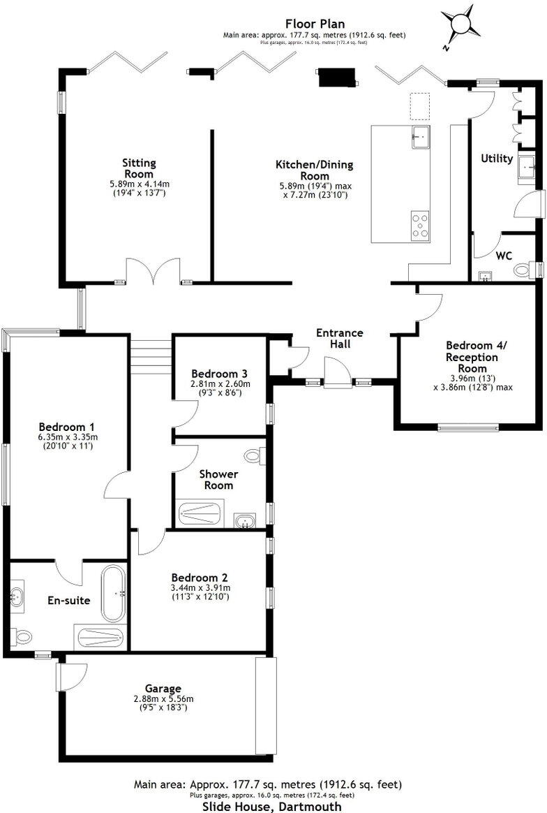 Hynetown Road, Strete floorplan