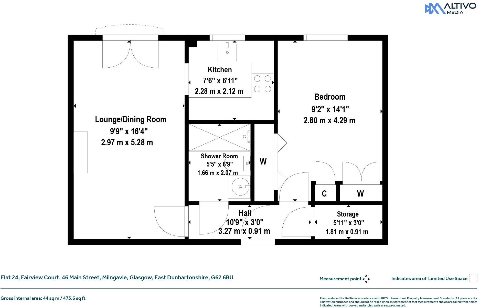 Main Street, Milngavie, Glasgow, East Dunbartonshire floorplan