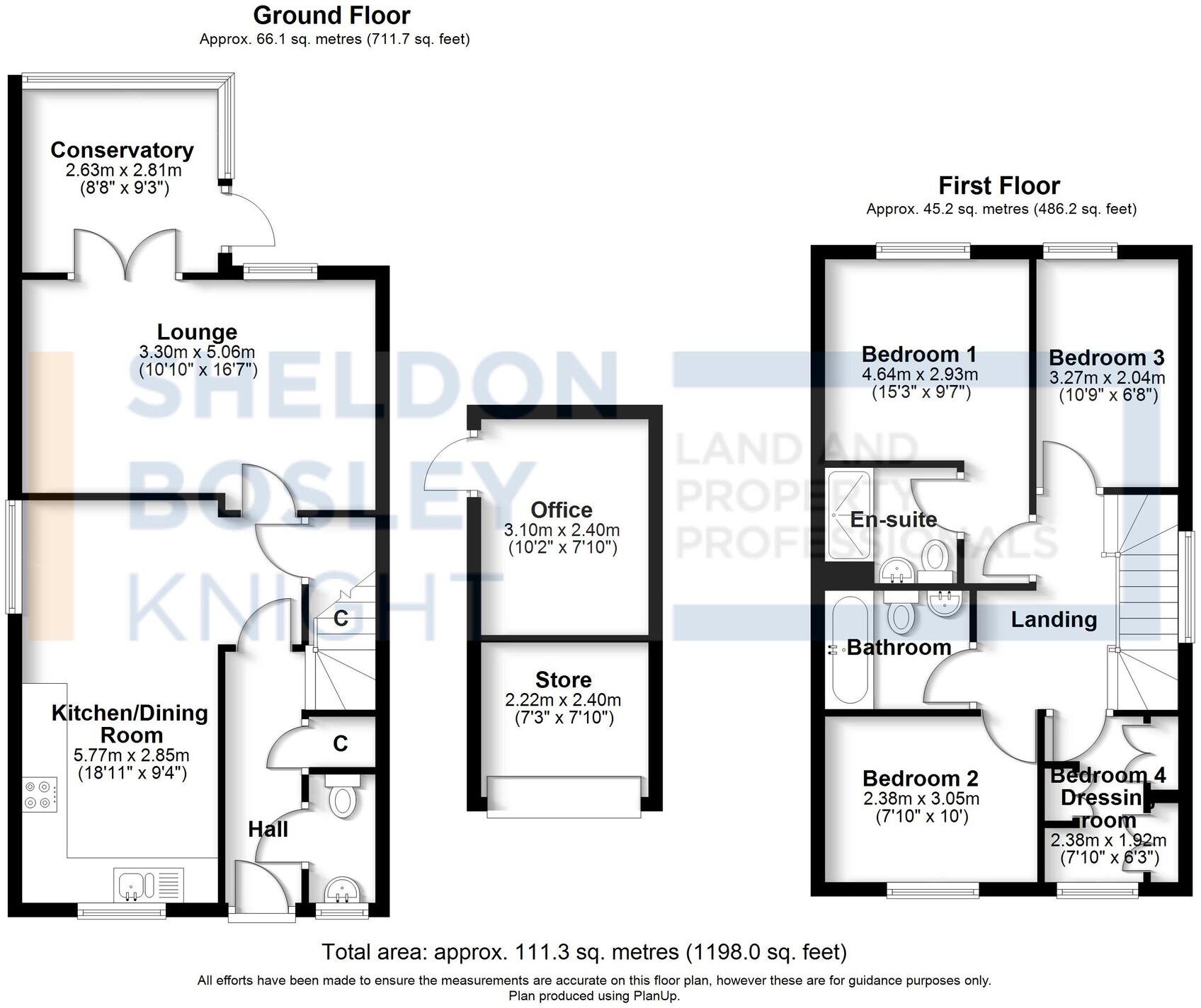 Birch Grove, Honeybourne, WR11 floorplan