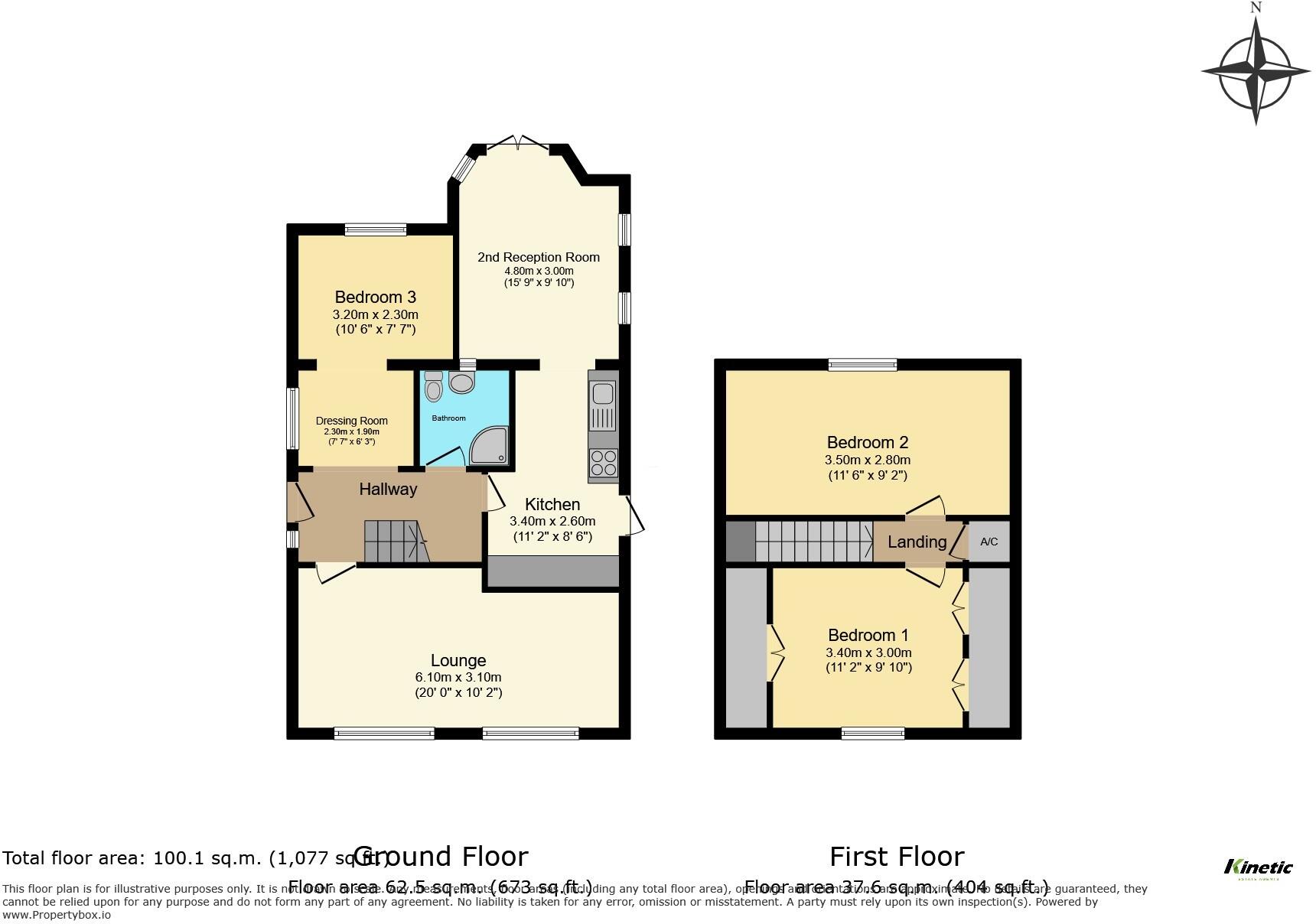Almond Crescent, Waddington floorplan