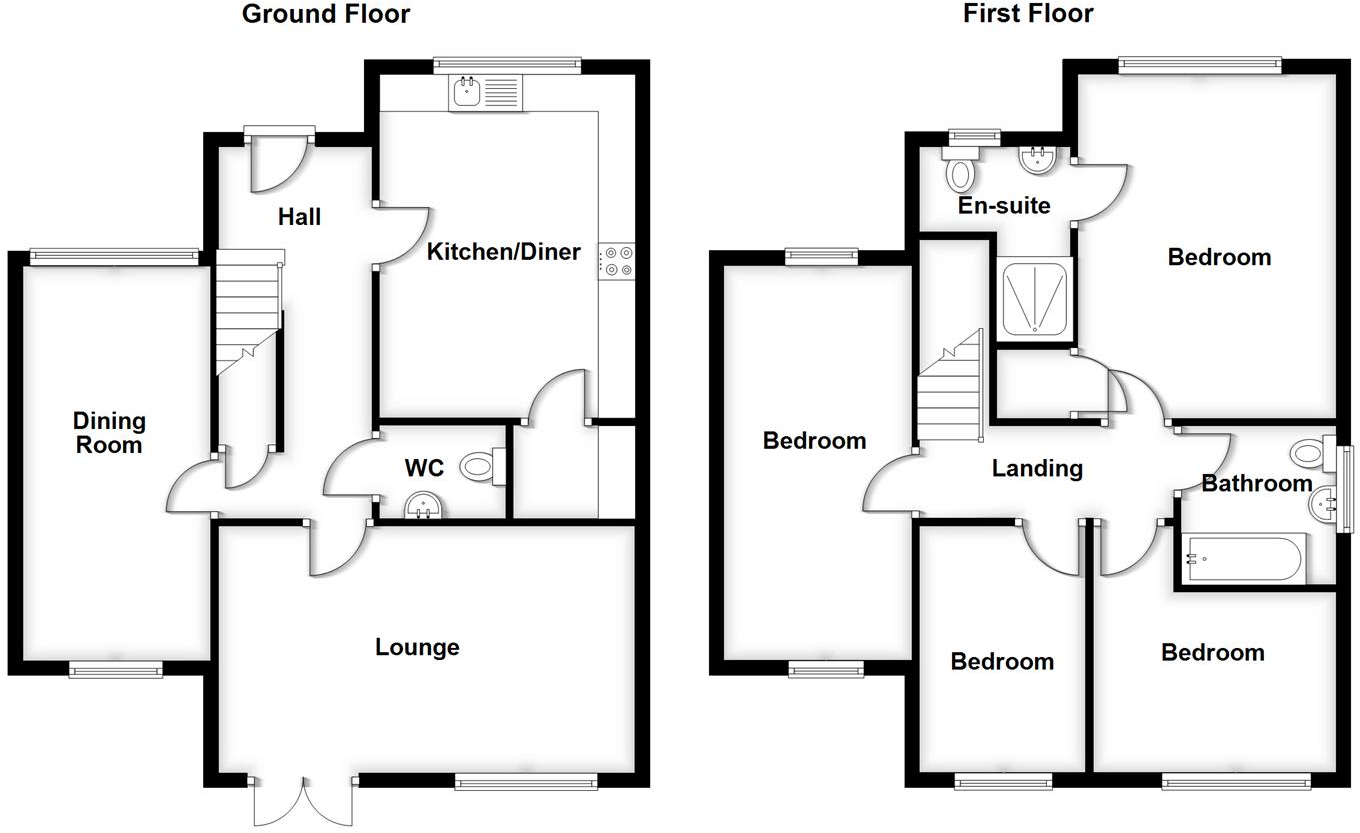 Church Road, Baschurch, Shrewsbury floorplan
