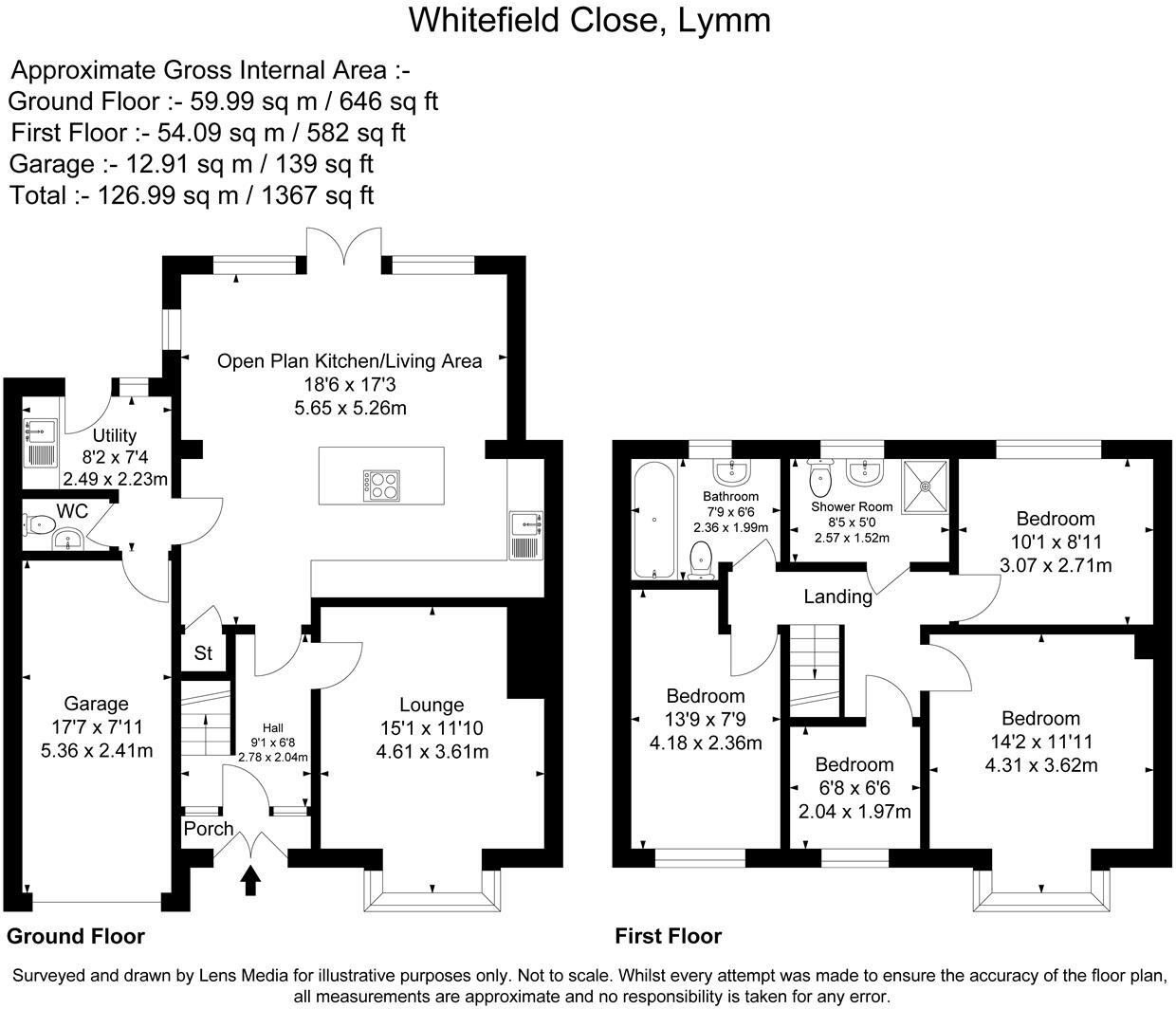Whitefield Close, Lymm floorplan