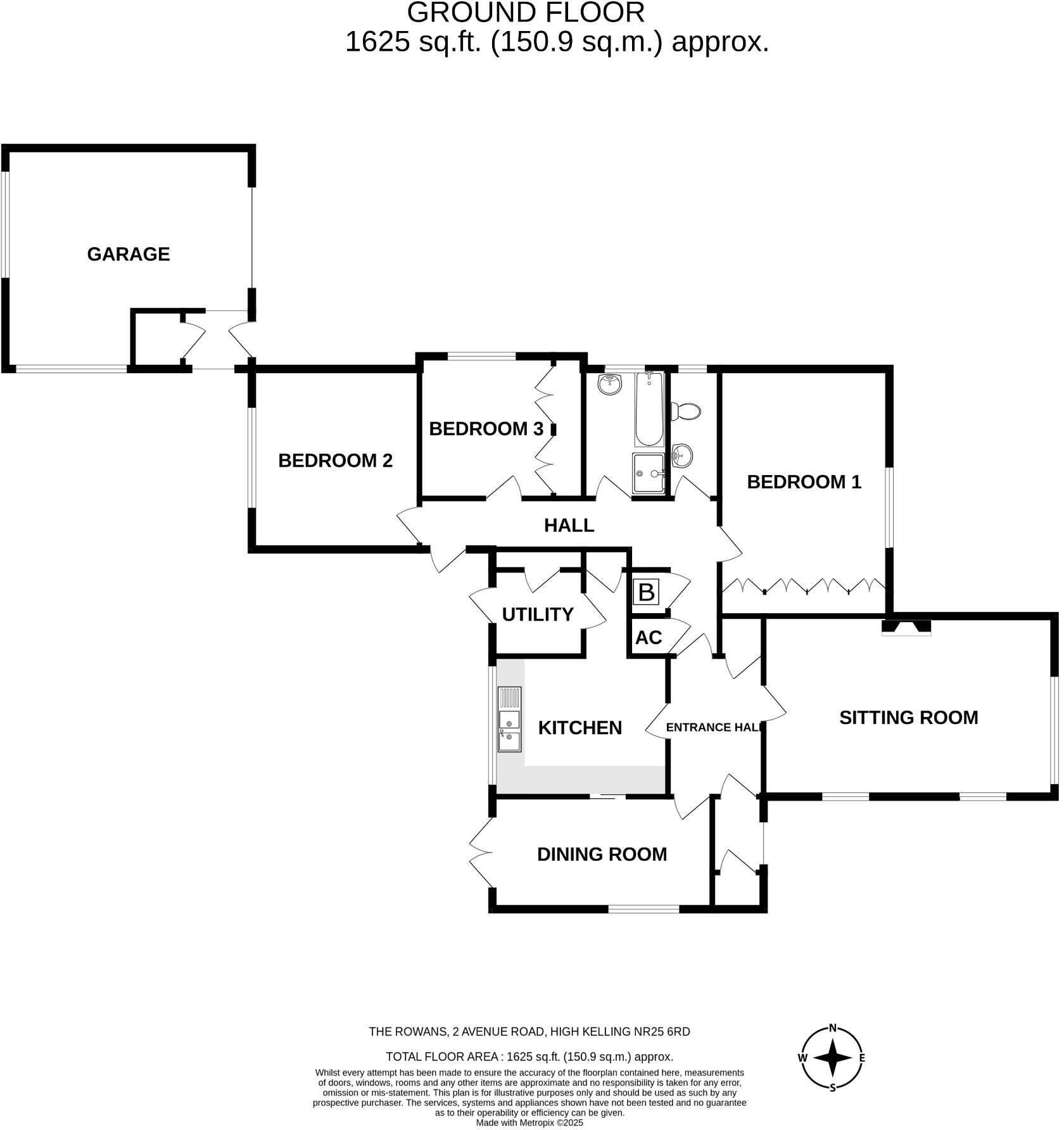 Avenue Road, High Kelling floorplan