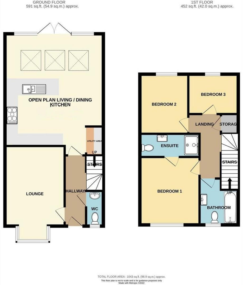 Ribbon Avenue, Nuneaton floorplan