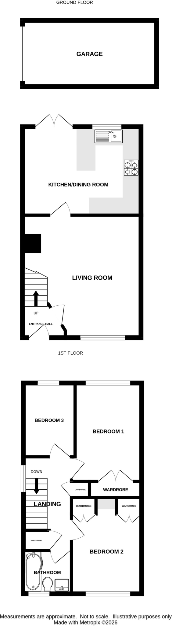 Pridhams Way, Exminster floorplan