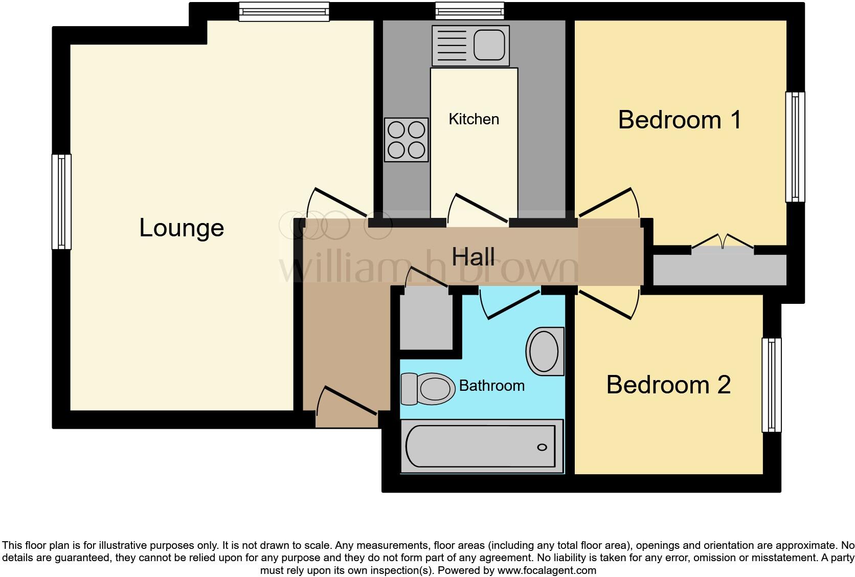 42, Mill Close, Wisbech floorplan