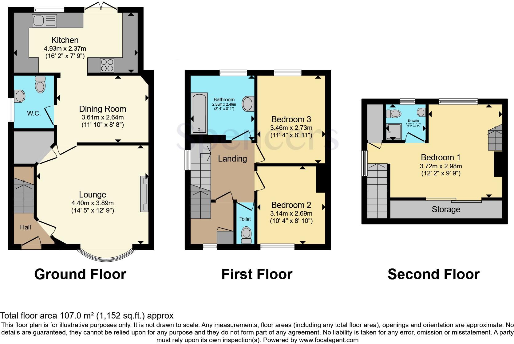 Hobbs Wick, Sileby, Loughborough, Leicestershire, LE12 floorplan