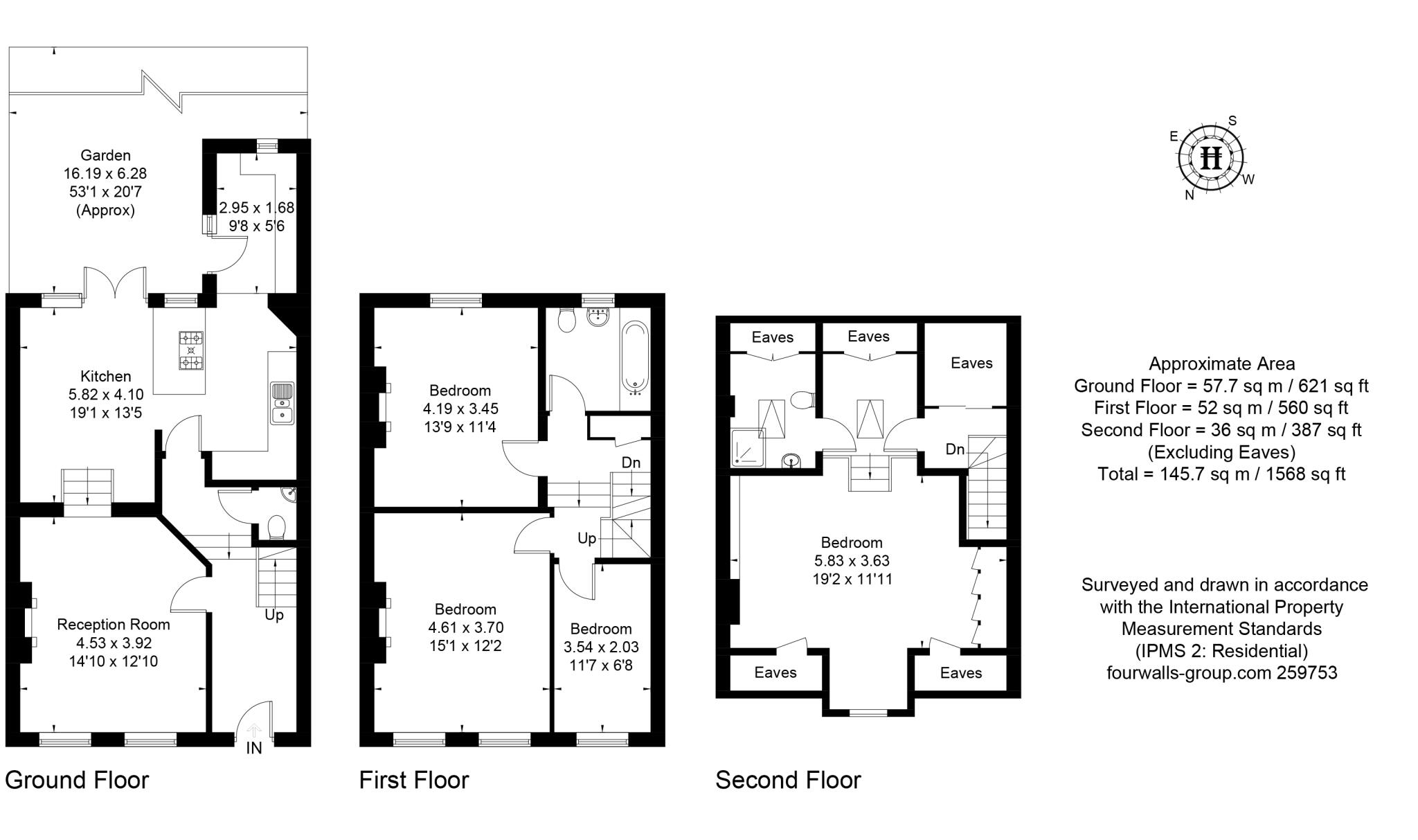 Cranmore Way London N10 floorplan