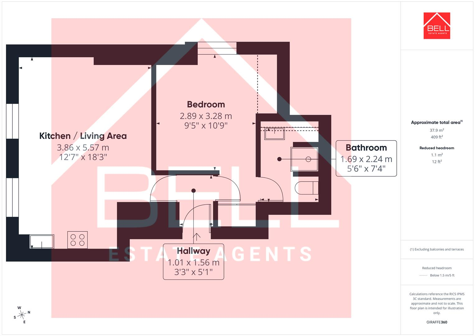 Queens Road, Jesmond, Newcastle Upon Tyne floorplan