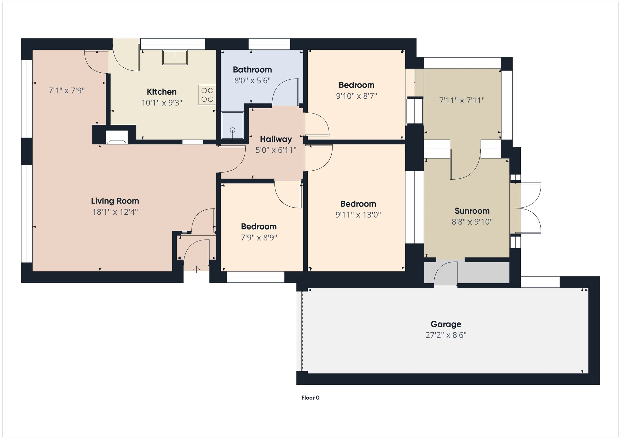 Twizziegill View, Easington, TS13 floorplan