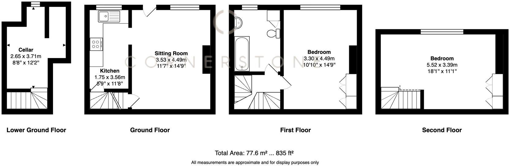 Wharfedale Grove, Meanwood, Leeds, West Yorkshire. floorplan