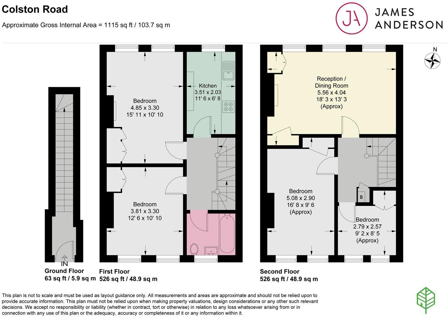 Colston Road, East Sheen, SW14 floorplan