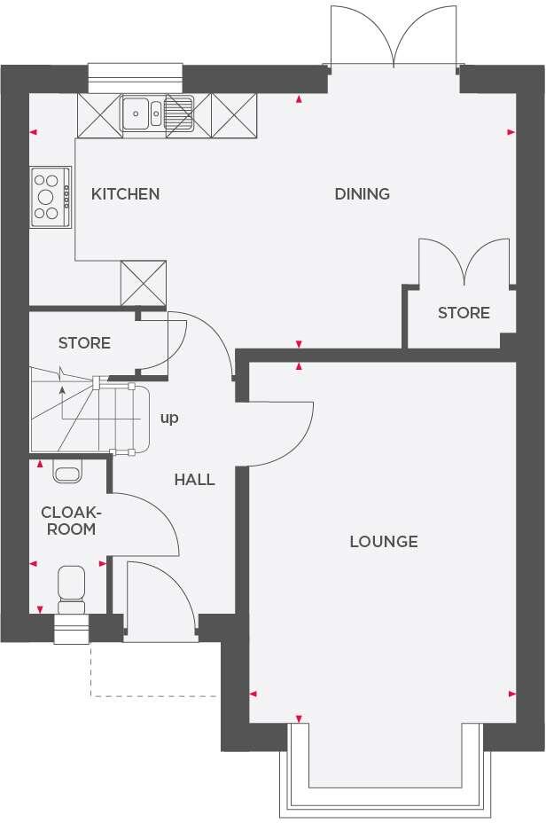 The Steeds,
Coxwell Road,
Faringdon,
SN7 floorplan