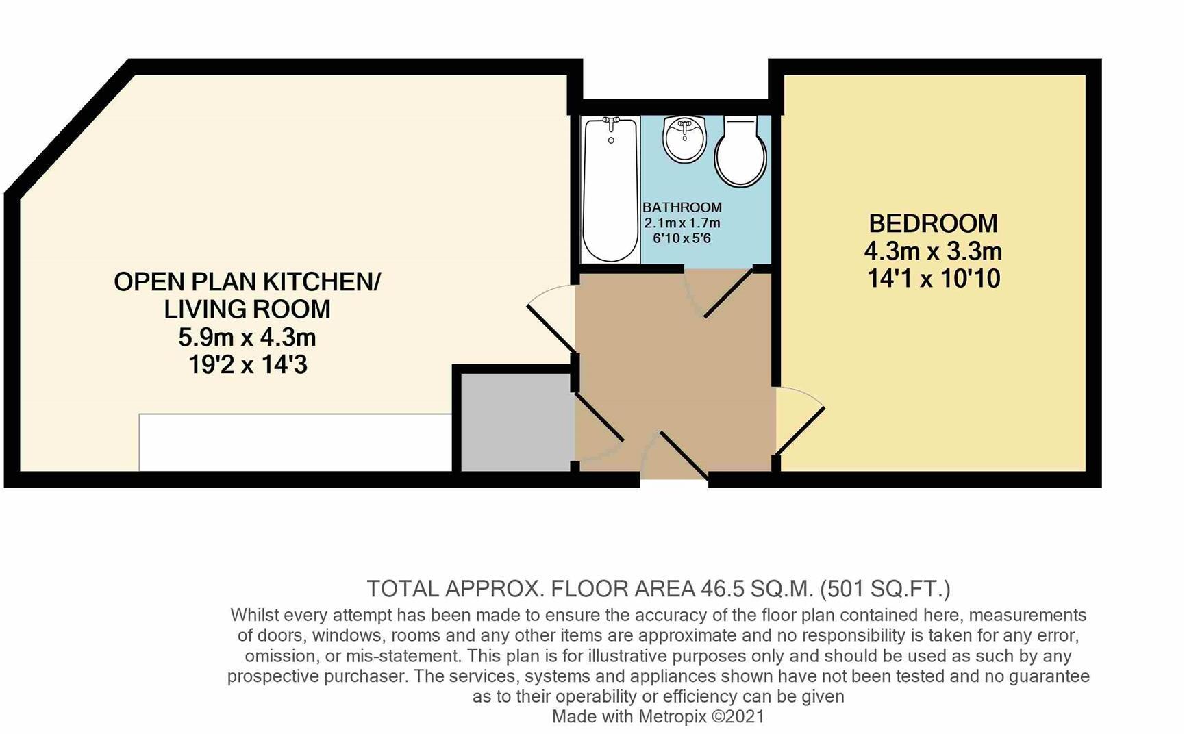 Skipper House, Norwich, NR1 floorplan