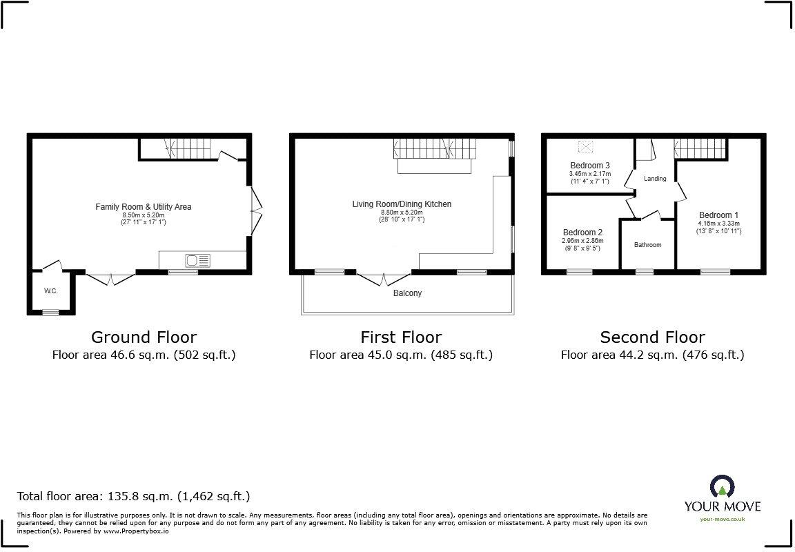 Leg Street, Oswestry, Shropshire, SY11 floorplan