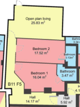 Devonshire House, Loughborough floorplan