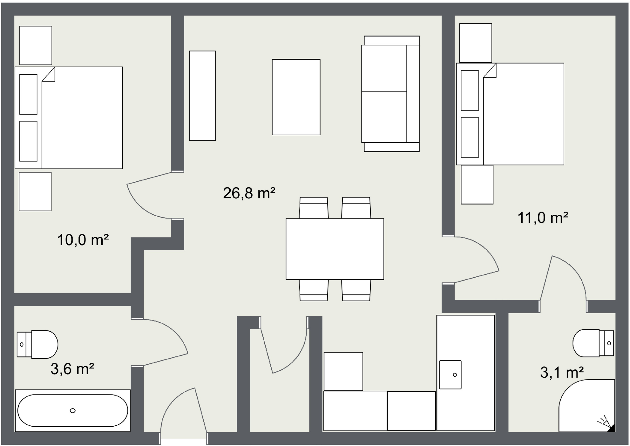 Alexandra Park, Willow Road, Leeds, LS4 floorplan