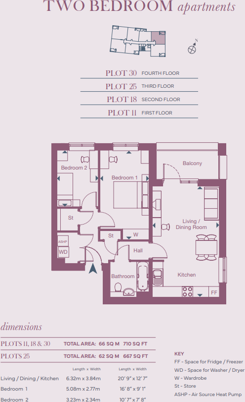 Riverside West, West Street, Erith floorplan