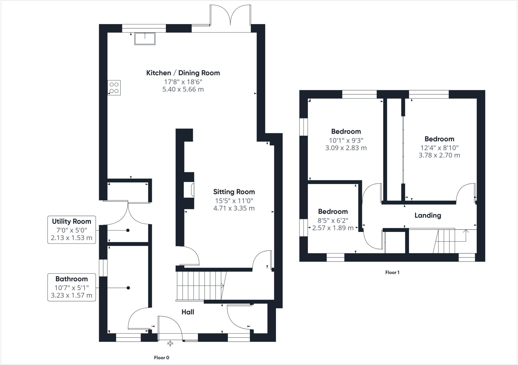 Kestrel Road, Ipswich, Suffolk, IP2 floorplan