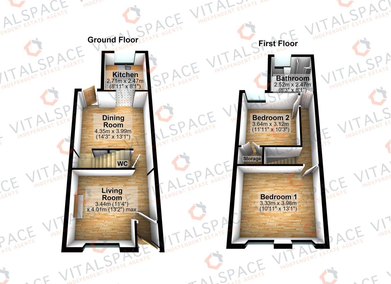 Hampton Road, Urmston, Manchester, M41 floorplan