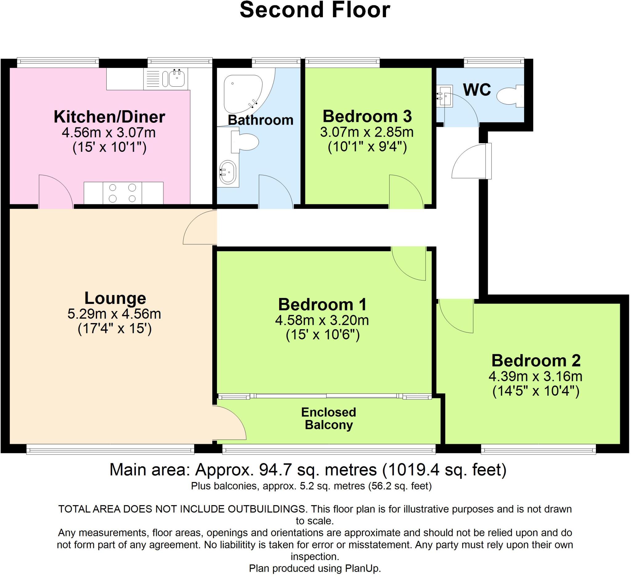 Kings Court, Beach Green floorplan