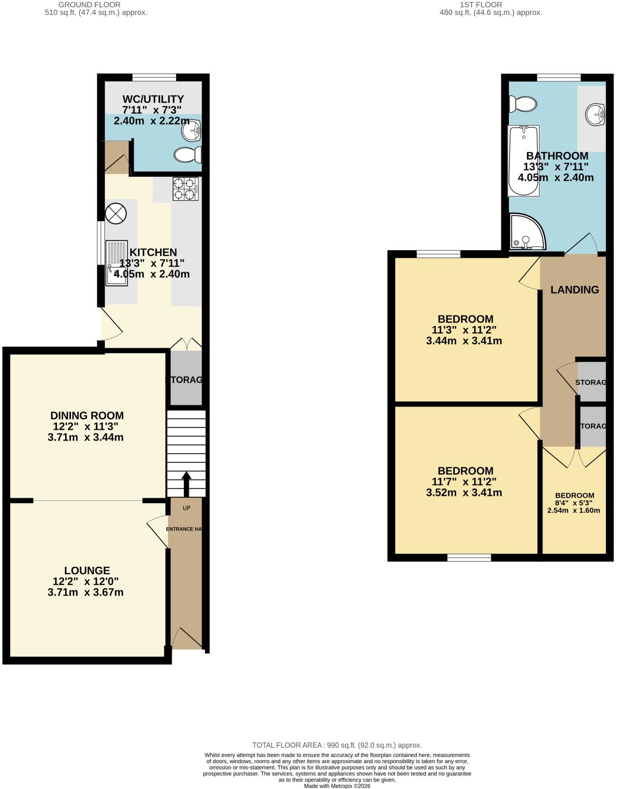 Regent Street, Kettering, Northamptonshire, NN16 floorplan