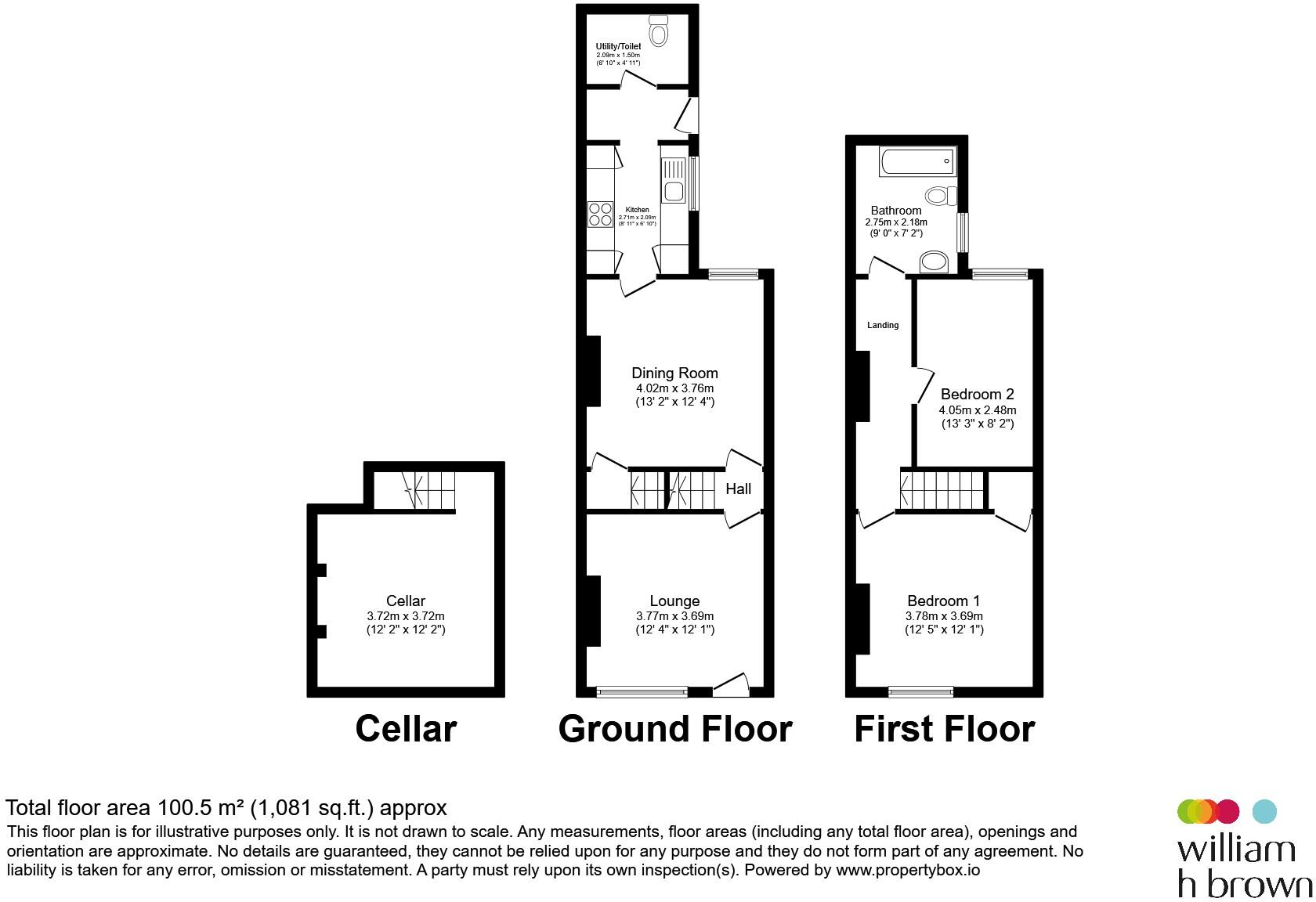 Furlong Road, Bolton-Upon-Dearne, Rotherham floorplan