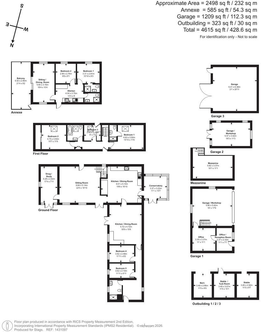 Ashwater, Beaworthy floorplan