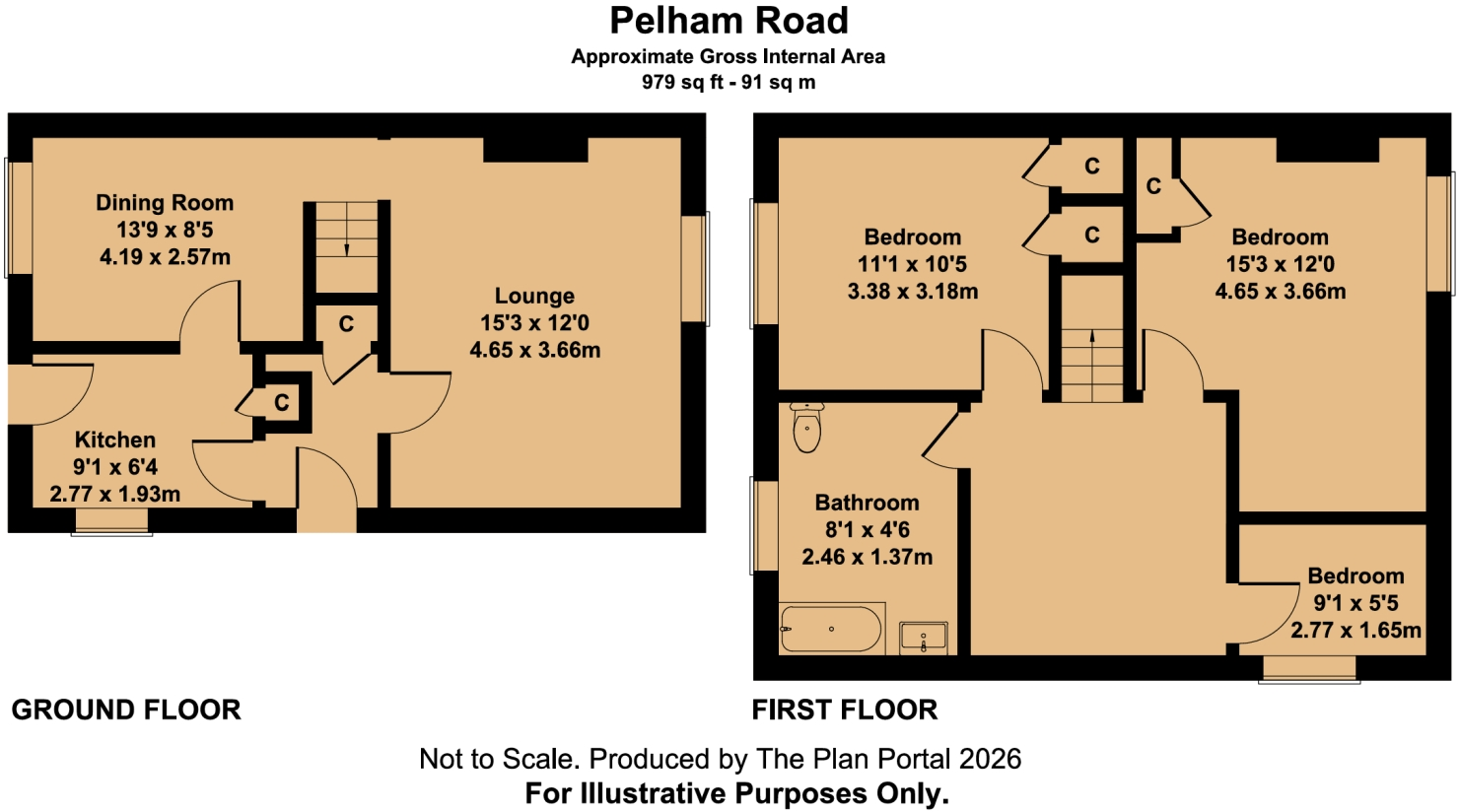 Pelham Road, Worthing, BN13  floorplan