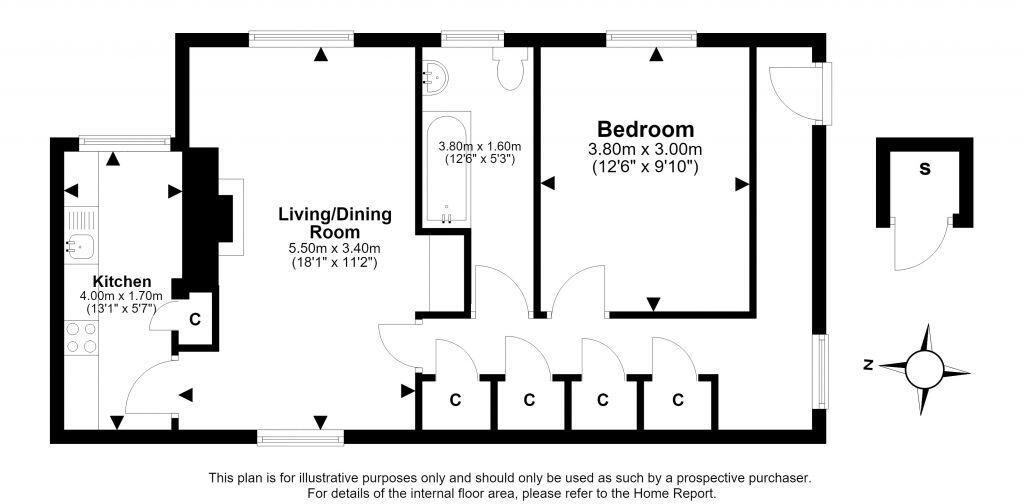 12 Ross's Close, Haddington, EH41 3EJ floorplan