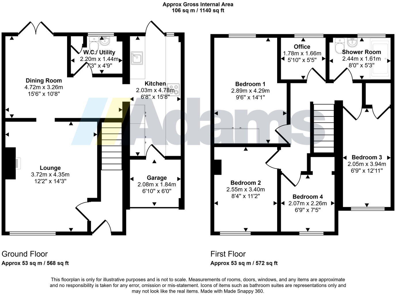 Helston Close, Runcorn floorplan