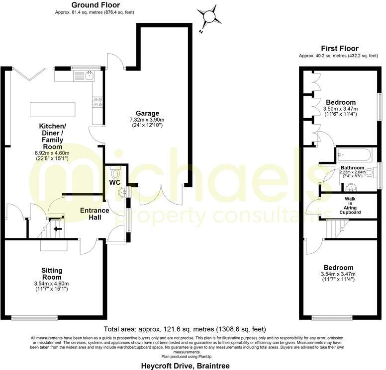 Heycroft Drive, Cressing, Braintree, CM77 floorplan