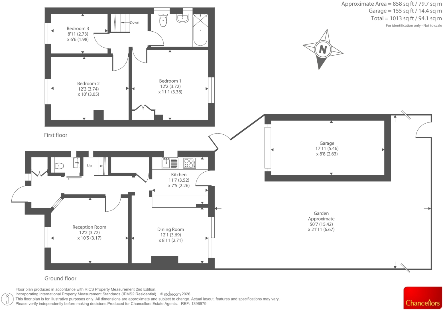 Cedar Road, Oxford floorplan