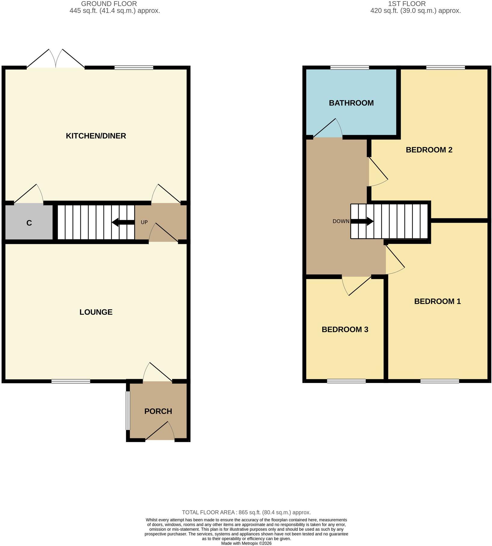 Howard Place, Stockton-On-Tees, TS20 floorplan