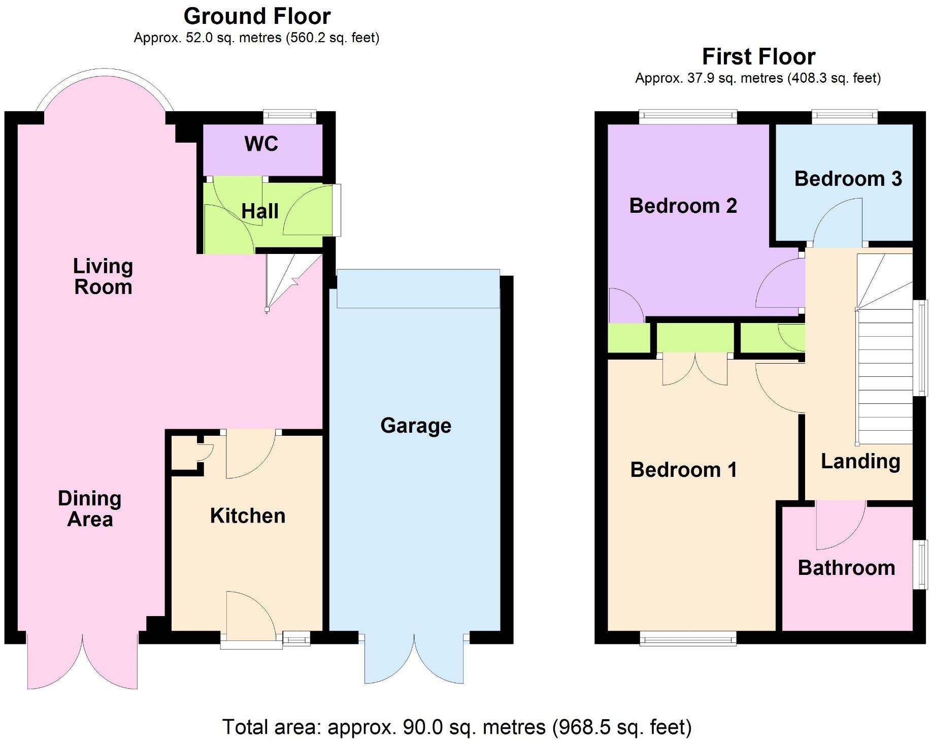 Aldwick Felds, Bognor Regis floorplan