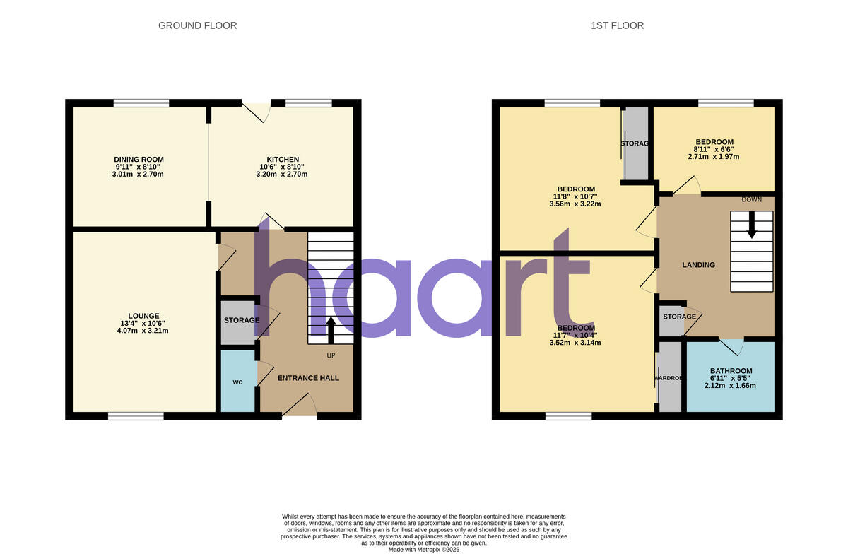 Grampian Way, Sinfin floorplan