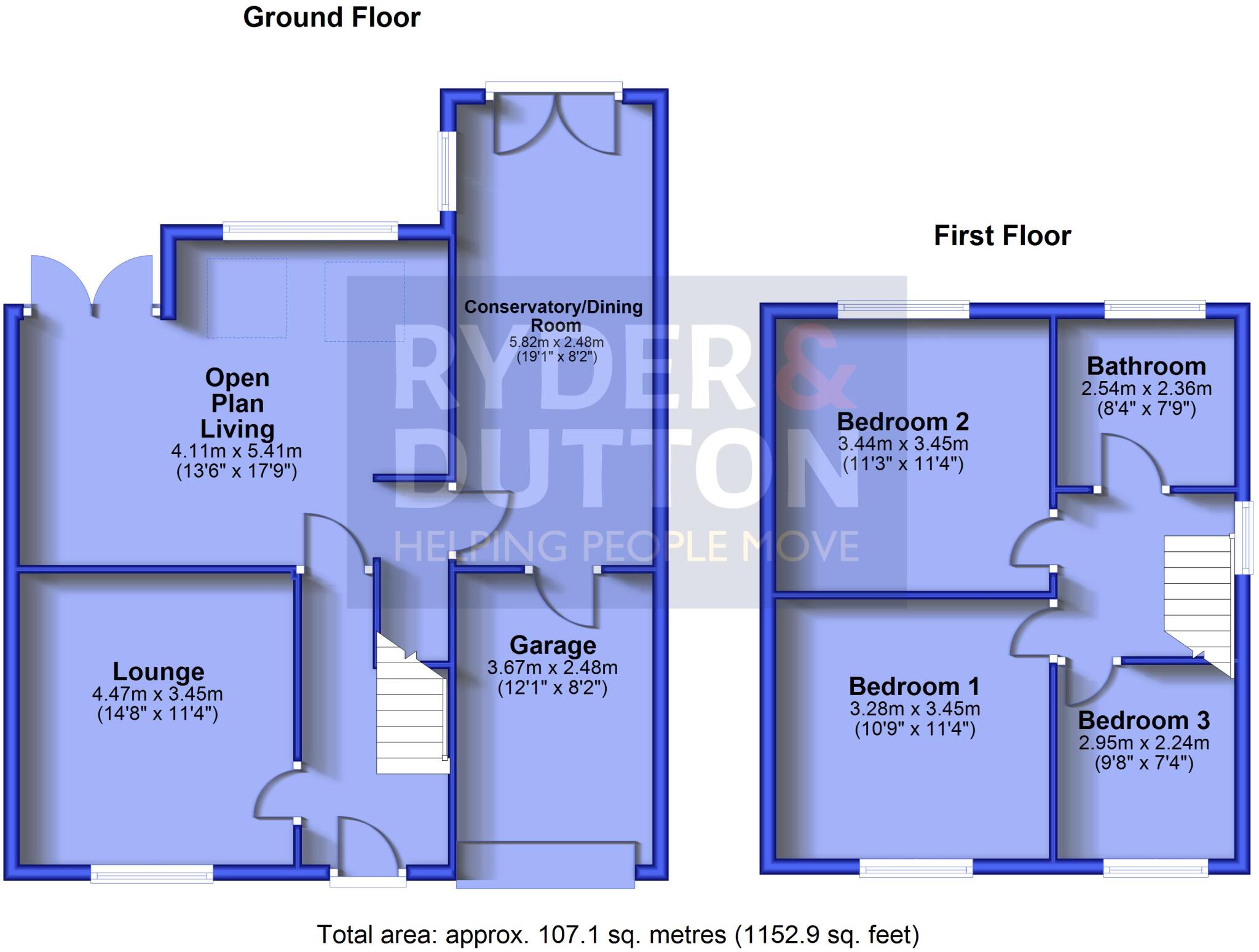 Brookfield, High Crompton, Shaw, Oldham, OL2 floorplan