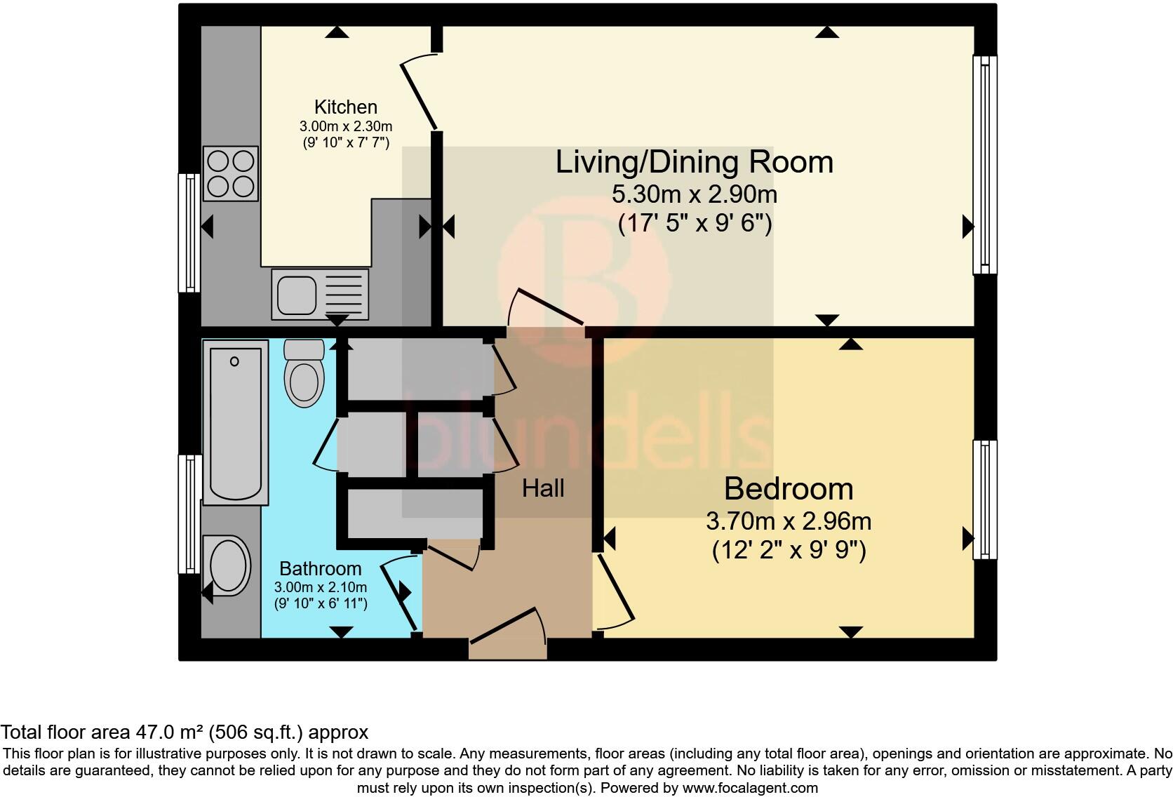 Norwood Road, Sheffield, S5 floorplan