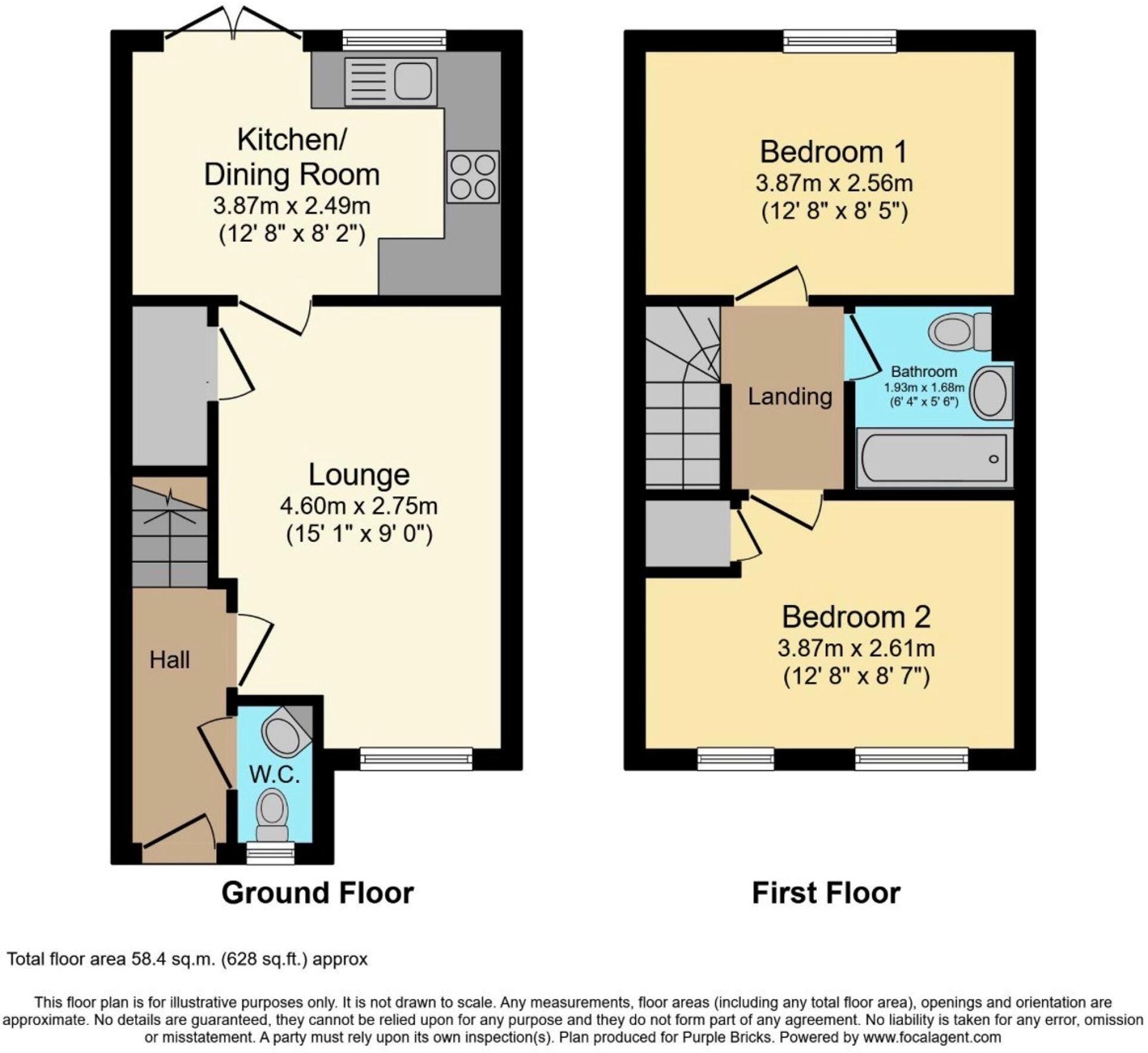 Ringlet Drive, East Leake, LE12 floorplan
