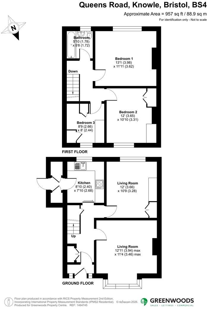 Queens Road, Knowle, Bristol floorplan